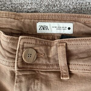 Zara Women’s Wide Leg High Waisted Pant